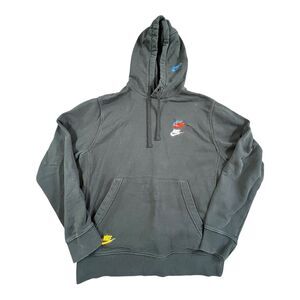 Nike Sportswear Club Fleece French Terry Triple Swoosh Hoodie Men’s Medium NSW